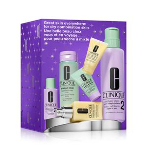 Clinique Great Skin Everywhere Set: For Dry Combination Skin (Worth £140)